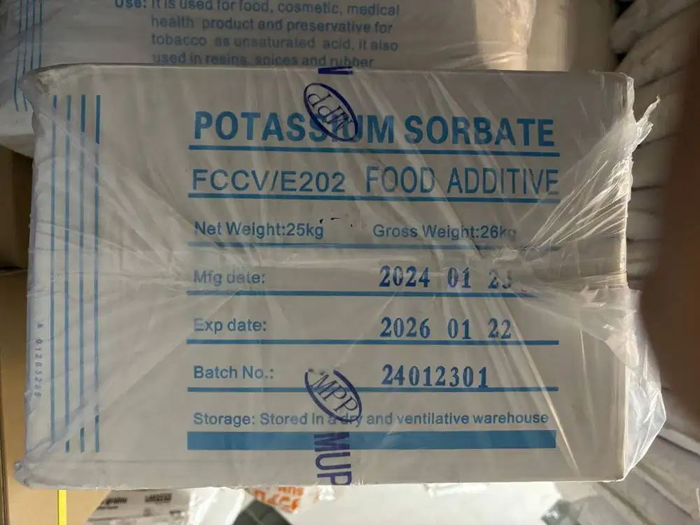 POTASSIUM SORBATE MUPRO - 25 KG