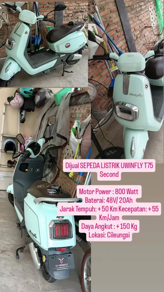 Sepeda listrik Uwinfly