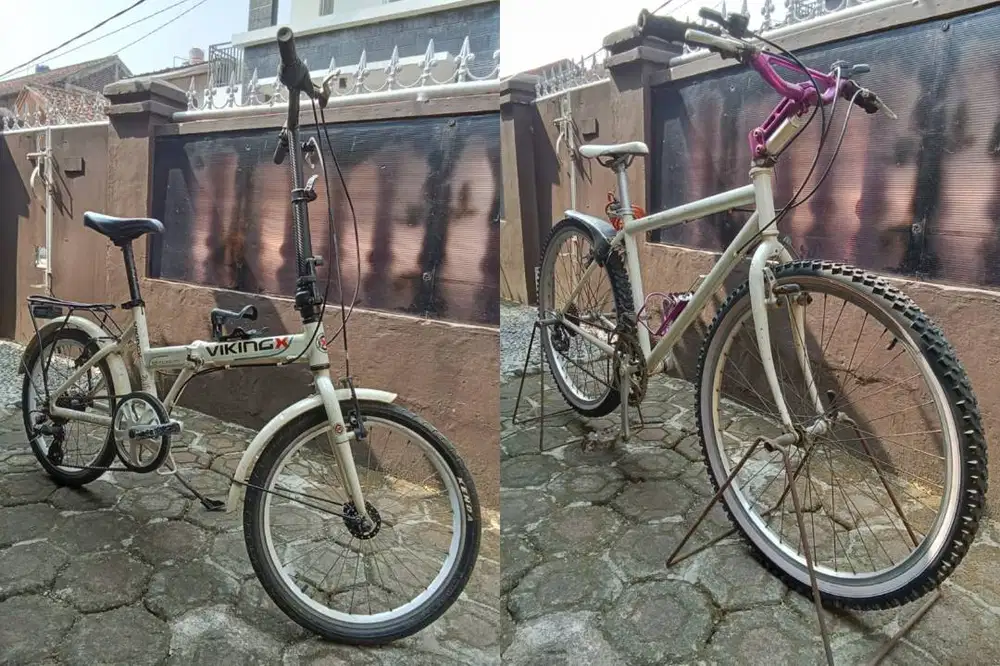 sepeda lipat Viking X sepeda MTB