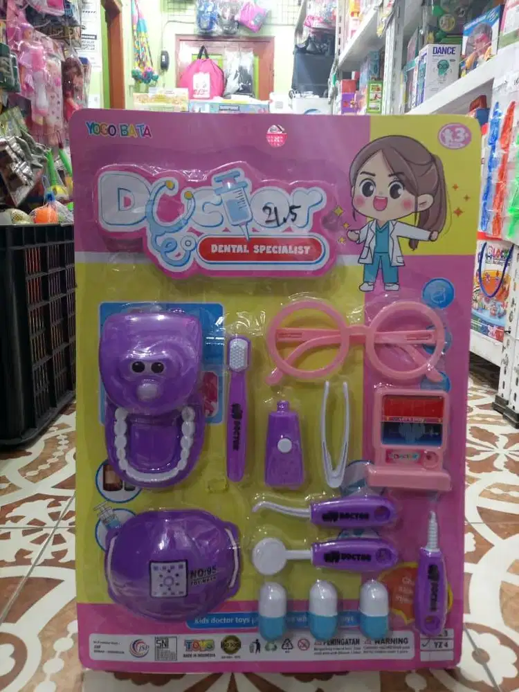 mainan anak set dokter dokter an