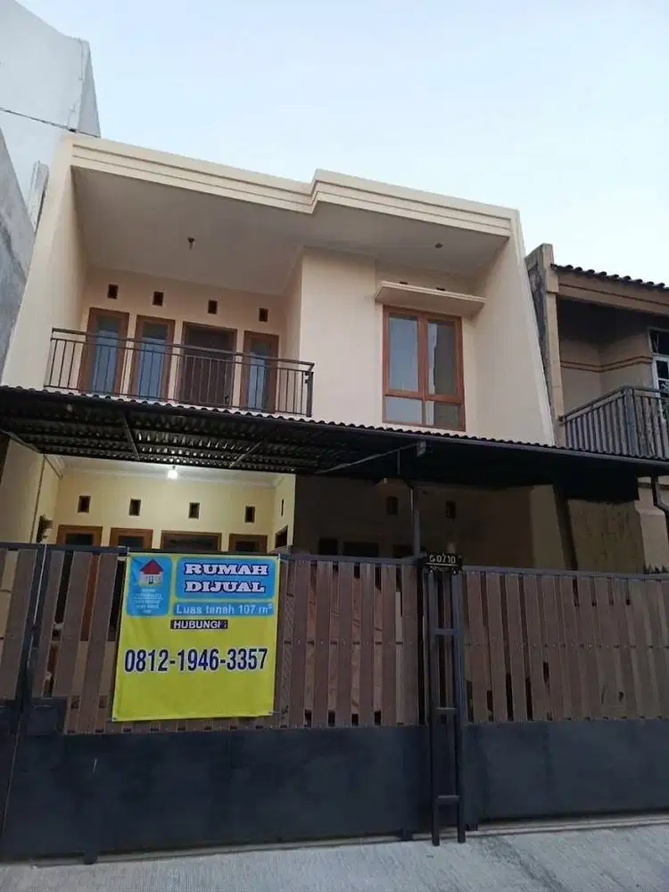 Dijual Rumah Tinggal 2 Lantai Siap Huni Harga Rp1,75 M nego