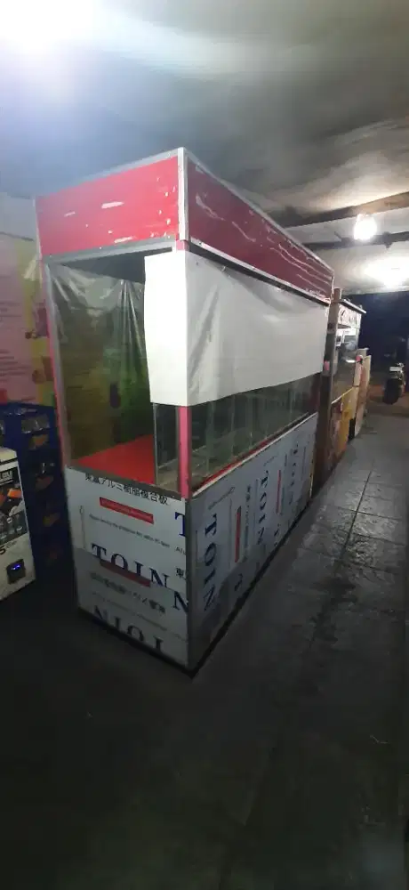 Etalase/gerobak juice