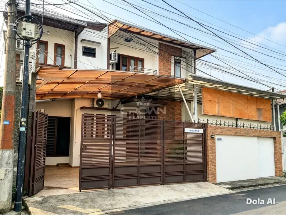RUMAH LUAS, HARGA MENARIK! DIJUAL DI KOMPLEK ABADI DUREN SAWIT, JAKARTA TIMUR