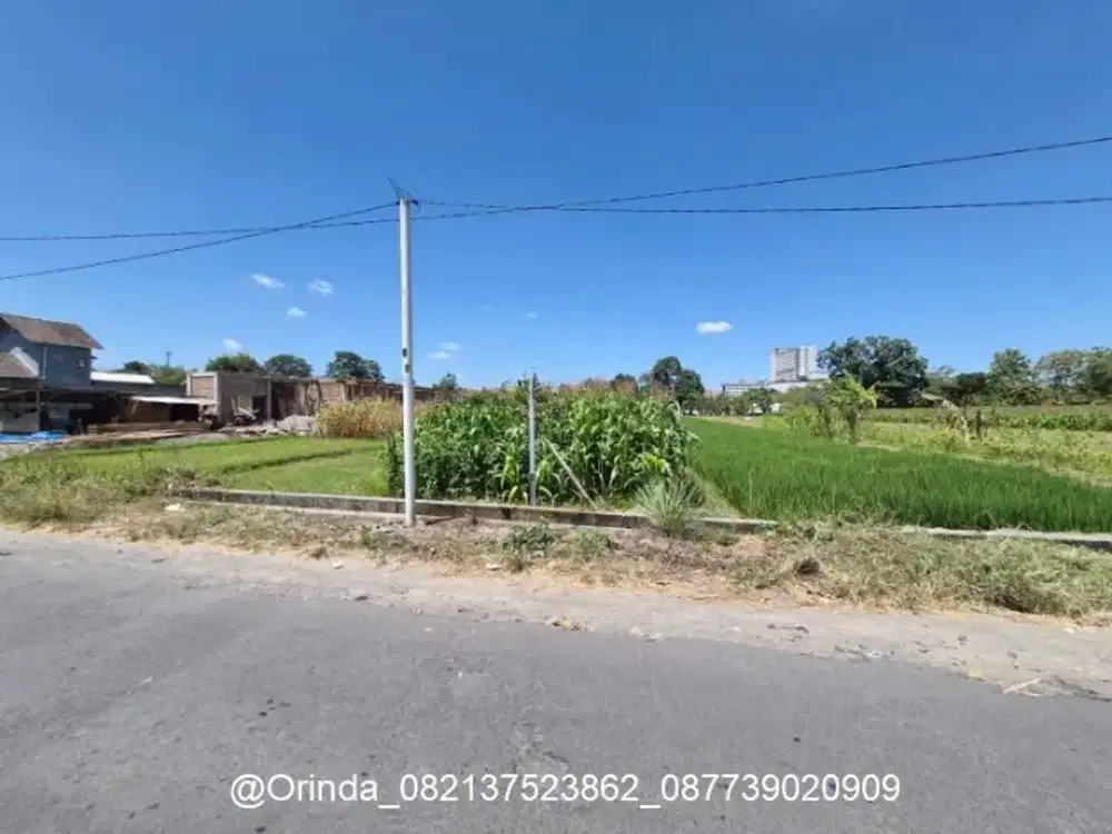 LT 1241 LD8 SHMS JL JAMBON TANAH JL KABUPATEN JL MAGELANG DALAM RINGROAD UTARA DEKAT EXIT TOL TRIHANGGO, JCM, UTY, MMTC COCOK GUDANG, RUMAH,INVESTASI