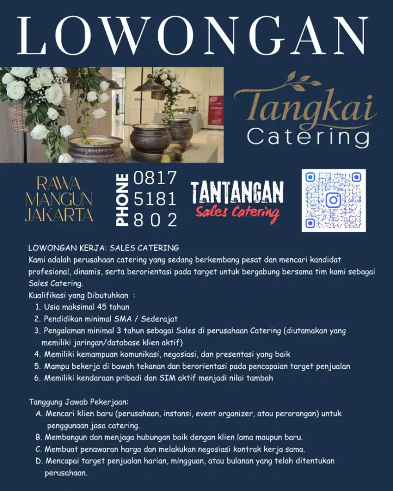 Loker sales catering