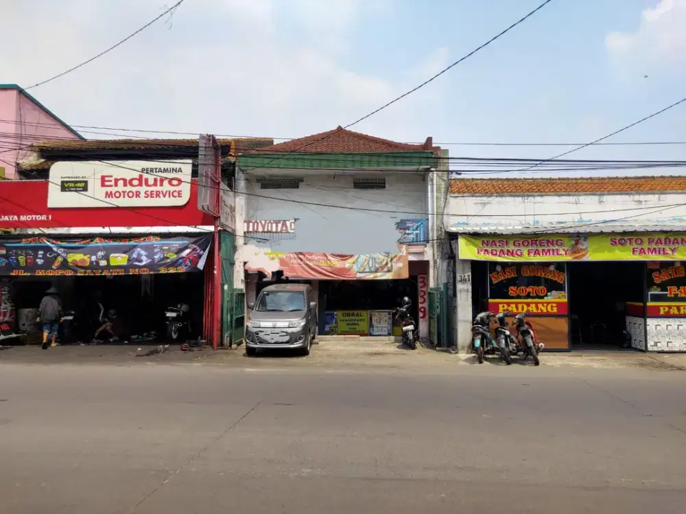 dijual ruko 2 lantai strategis Kopo Sayati Bandung