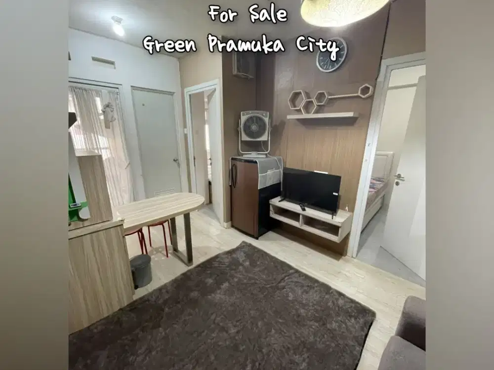 Ready Only 340 All in terima beres, 2 kamar Furnish Terawat bersih, Lt.Rendah