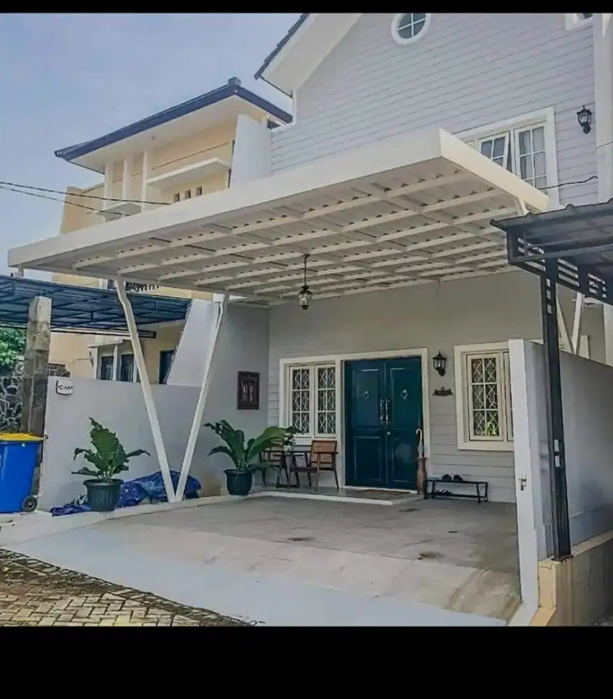002 kanopi atap upvc alderon twinwall double layer