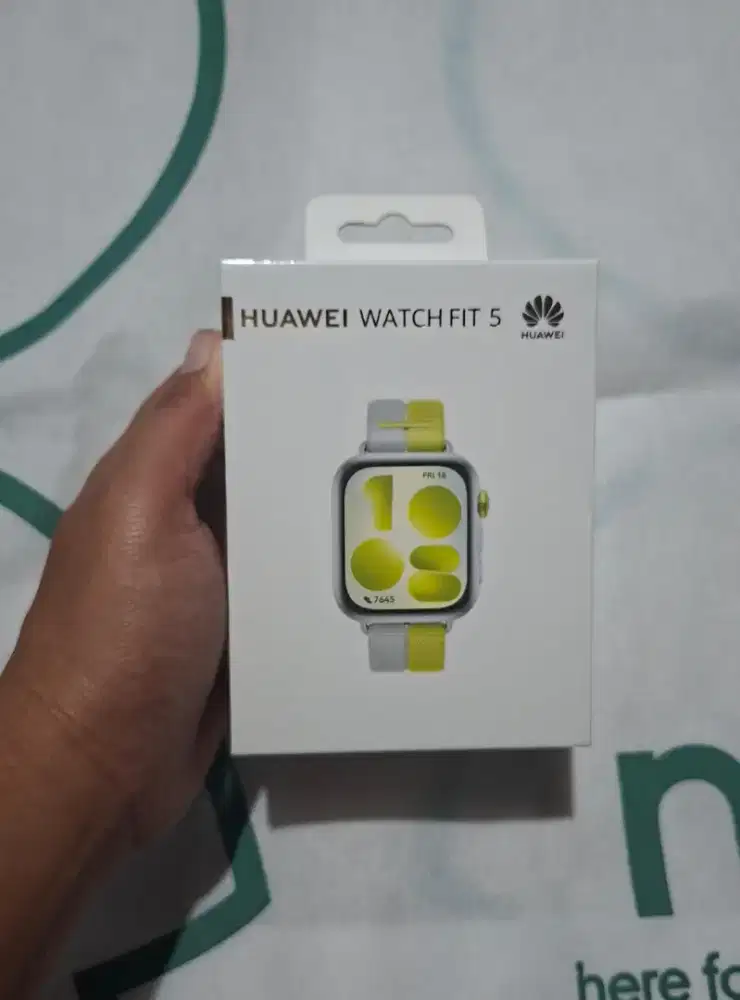 Huawei watch Fit 5 tipe NFC nylon
Kondisi Brand new segel box
