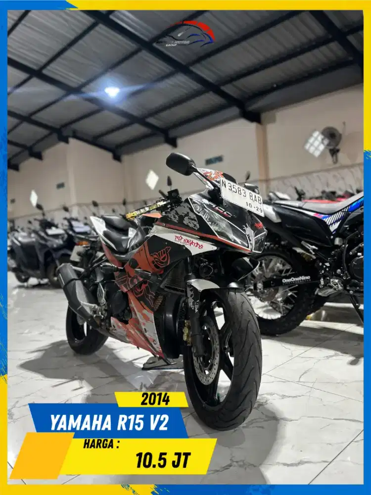YAMAHA R15 V2 2014 GASS POLL MASZEEHH HIKMAH MOTOR KEPUH MALANG