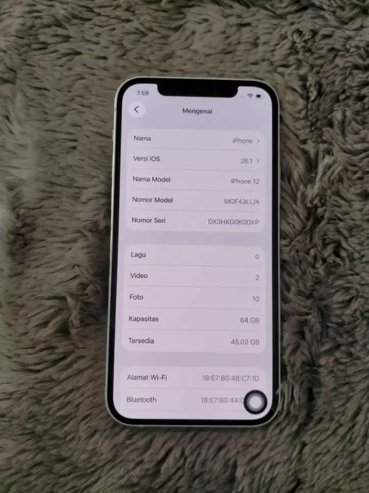 IPHONE 12 - 64GB - INTER