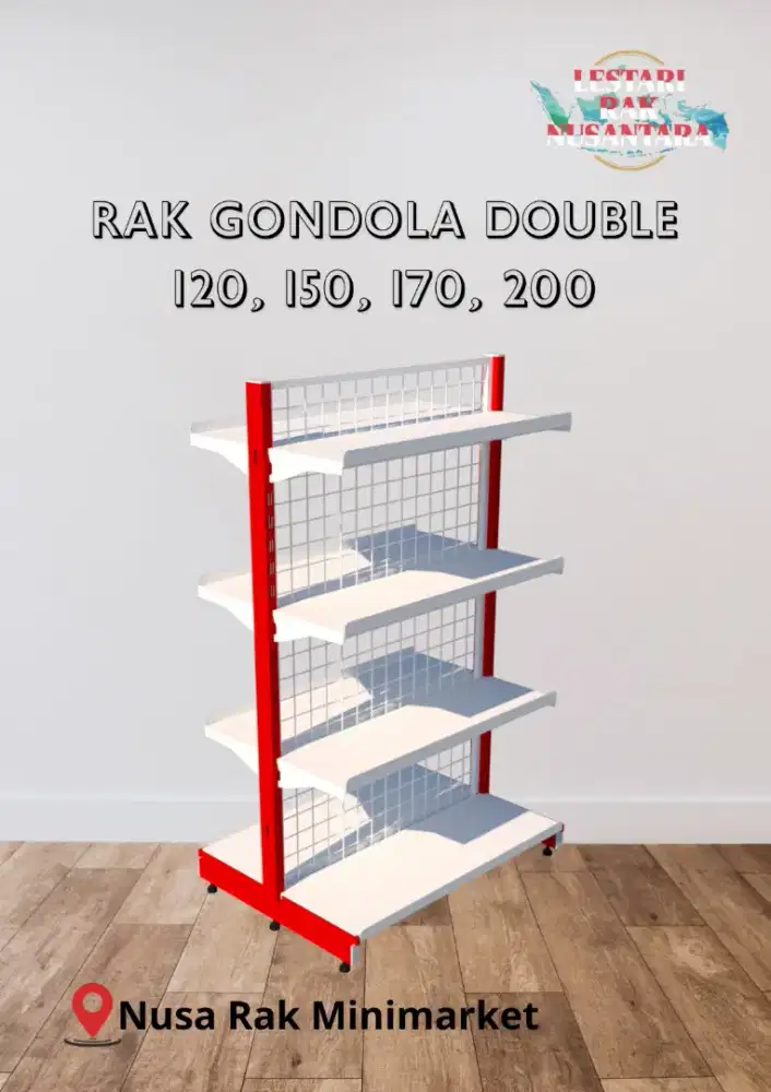 RAK GONDOLA DOUBLE