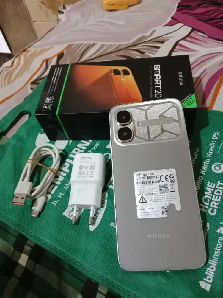 Infinix smart 20 ram 4/128 fullset