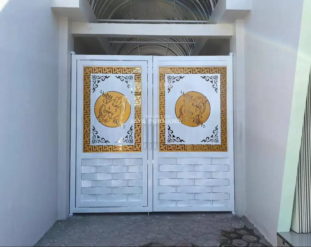 Pintu pagar laser cutting