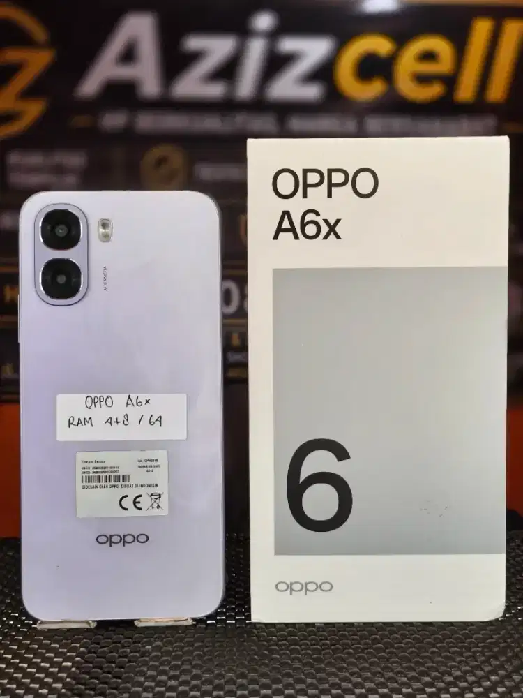 OPPO A6x RAM 4+8/64