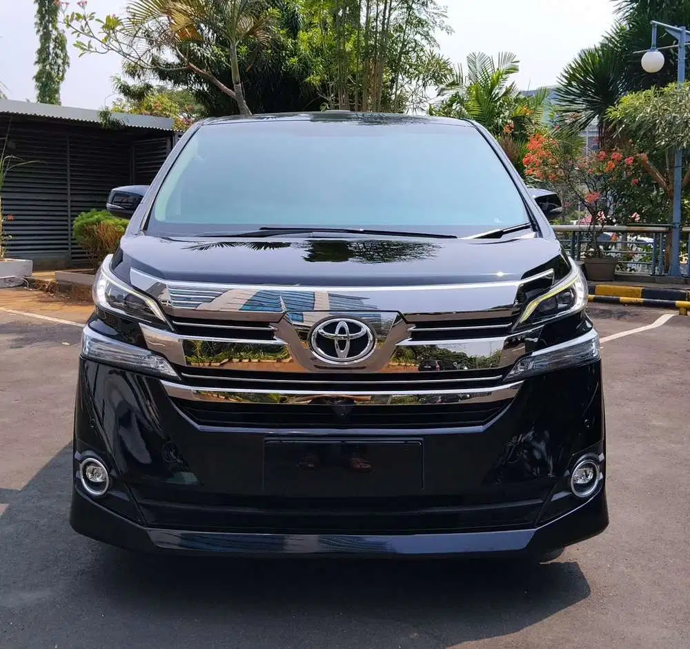 Toyota Vellfire nik 2016 G atpm TERMURAH