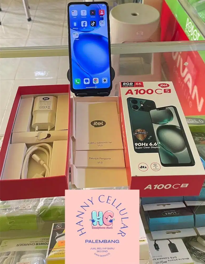 Seken Like New Itel A100Cs 3/64 Fullset Mulus