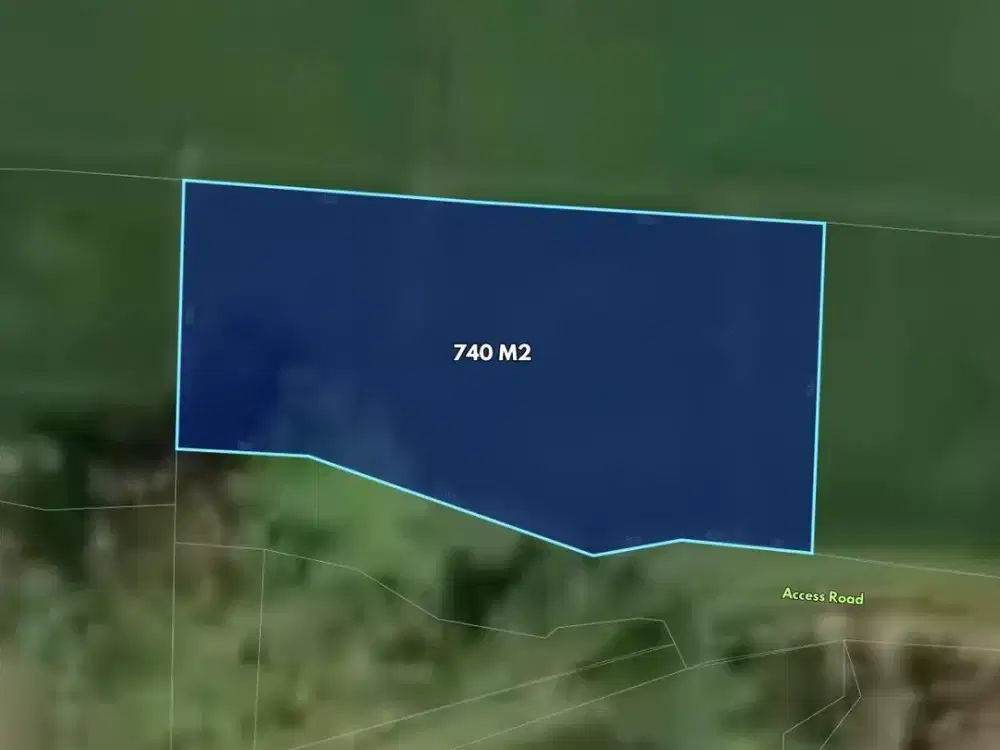 740 sqm Flexible Leasehold Tourism/Residential Land Parcel for Rent in Singakerta, Ubud