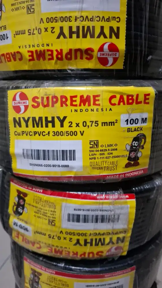 kabel listrik NYMHY 2x0,75