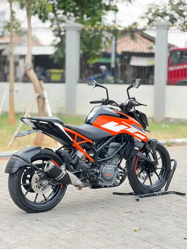 LOW KM! KTM DUKE 250 ABS 2019 ORANGE PAJAK ON SIAP HARIAN