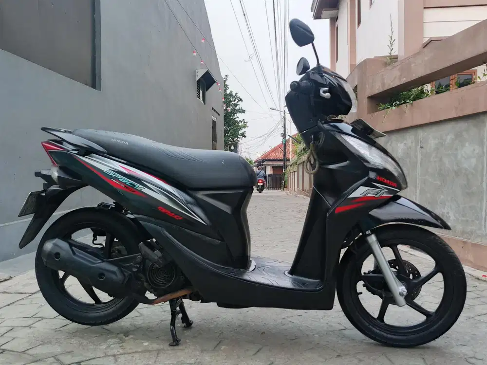 Honda spacy FI 2013 stater tokcer halus mulus terawat