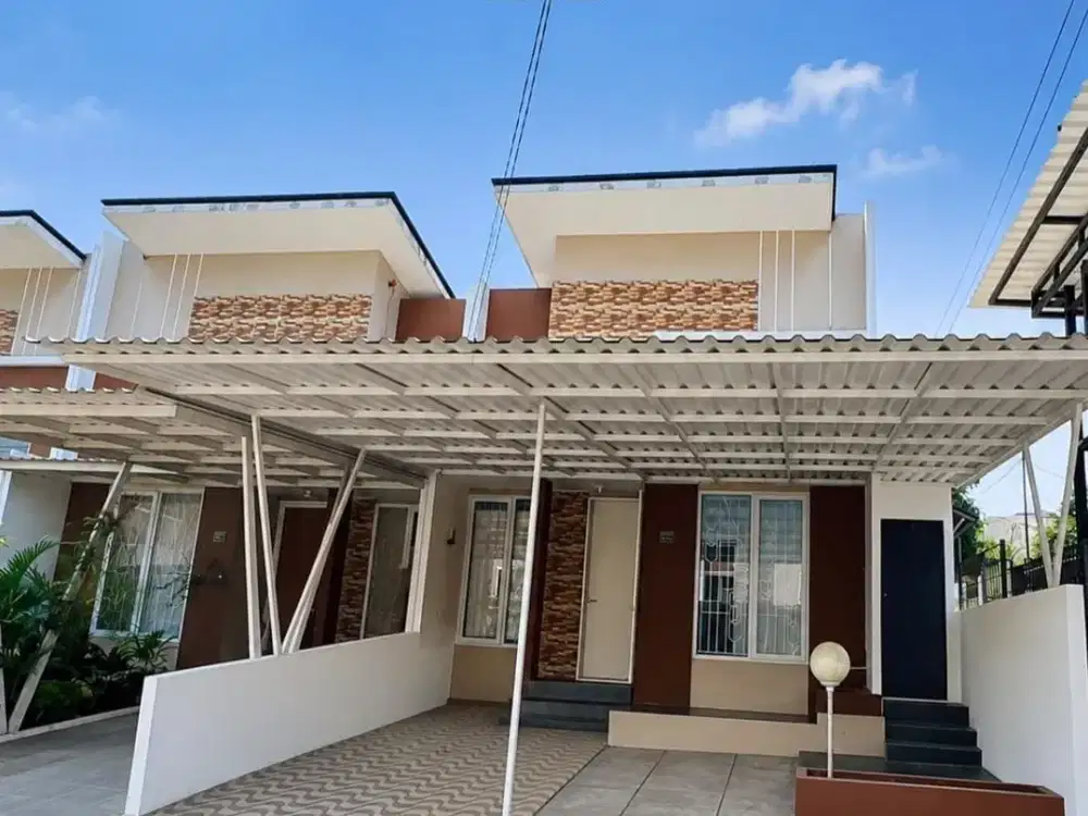 Dijual Rumah Hoek  1 1/2 lantai  Lokasi Serpong Garden Cluster Green View