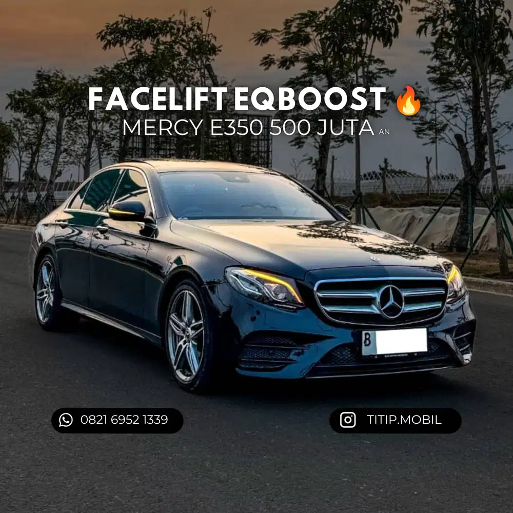 [CASH]  Mercedes-Benz E350 AMG Line EQ Boost 2020