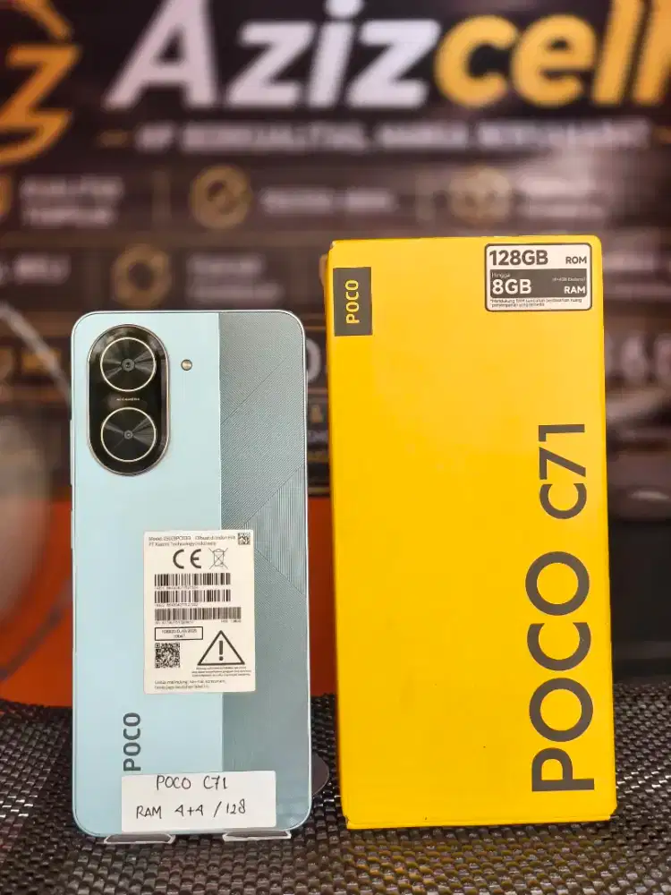 POCO C71 RAM 4+4/128
