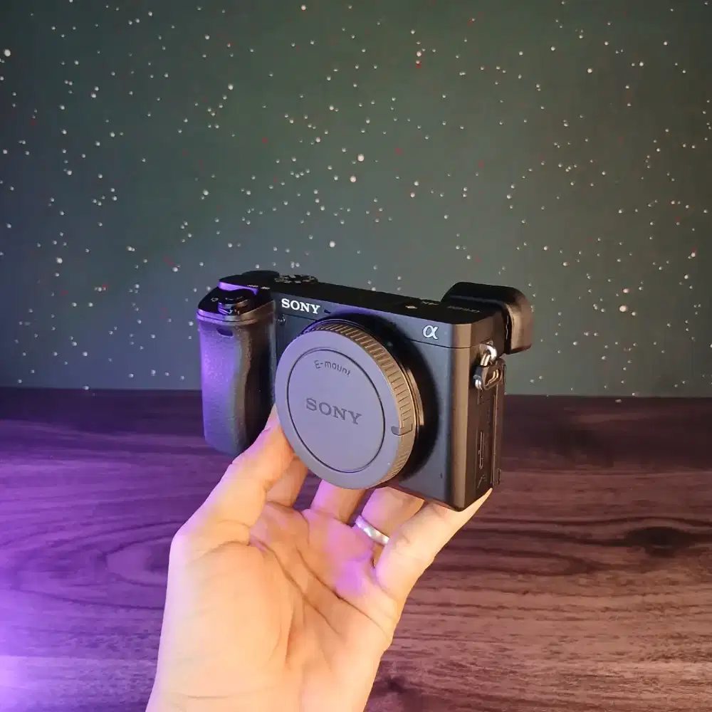 SONY A6400 BLACK NOIR FULLSETBOX MULUS