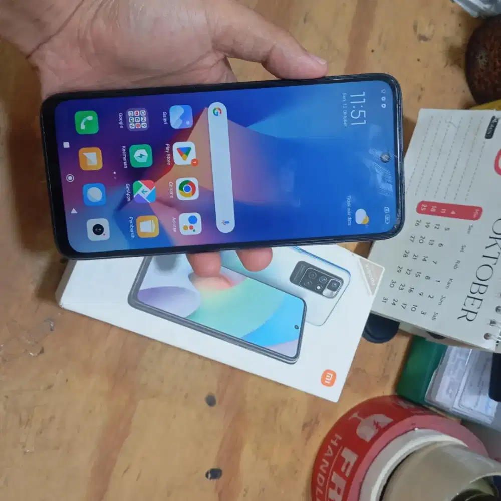 Redmi 10 Bekas Fullset
