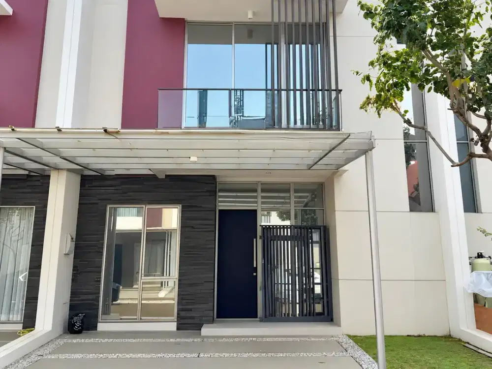 Rumah Riverside PIK 2 8x15 120m2 3KT 2LT SHM Tahap 1 Strategis Pantai Indah Kapuk 2