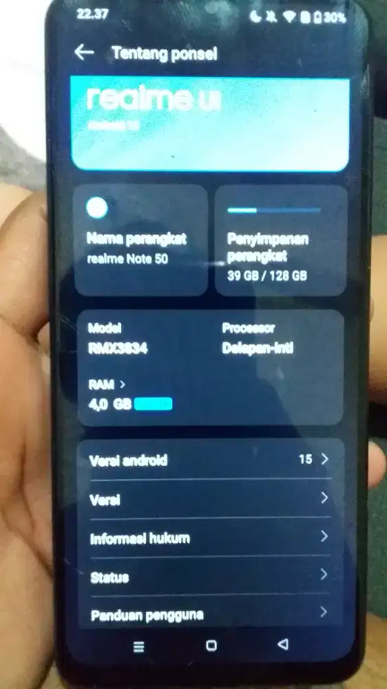 Redmi note 50 hp pakean cwe
