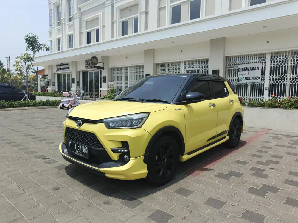Raize GR Turbo cvt 2022 yellow
