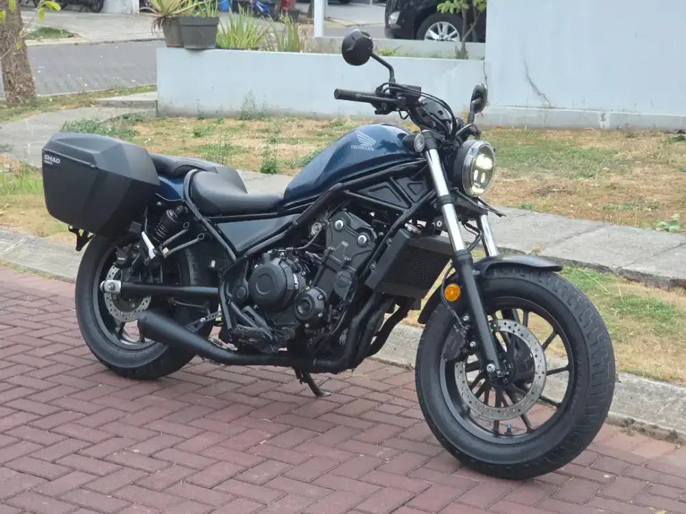 Moge Cruiser Honda Rebel 500/Cmx 500 th 2020 Km14rb Modif Siap Turing