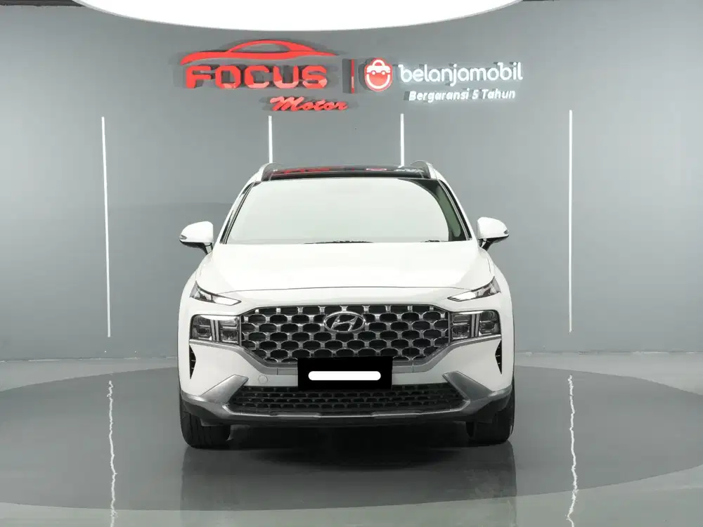 Km 44rb hyundai santafe santa fe prime 2023 putih pajak panjang