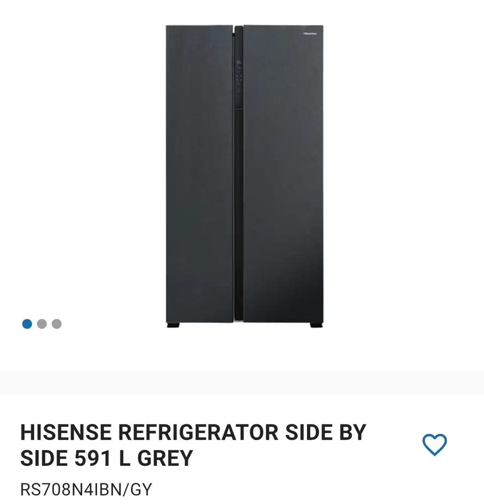 Kulkas Side by Side InverterPro Hisense