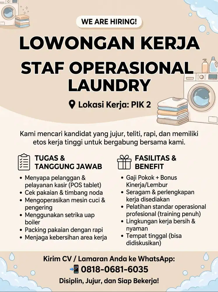 Karyawan Laundry