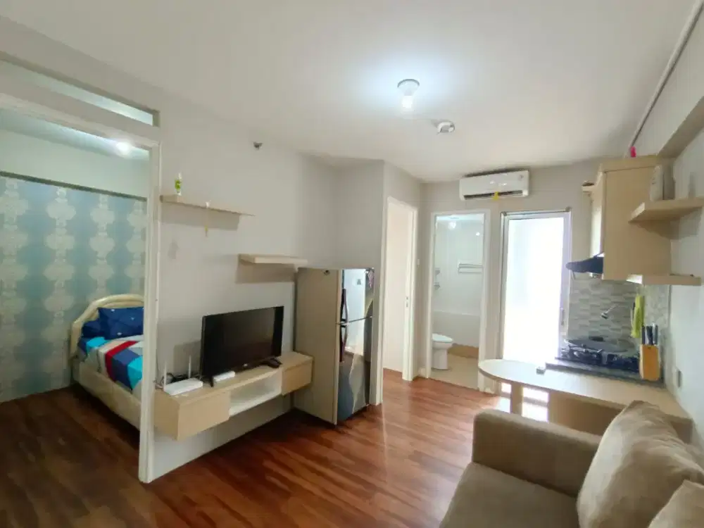 Disewakan 2 BR FF Lantai Rendah Pertiga Bulan Apartemen Bassura City