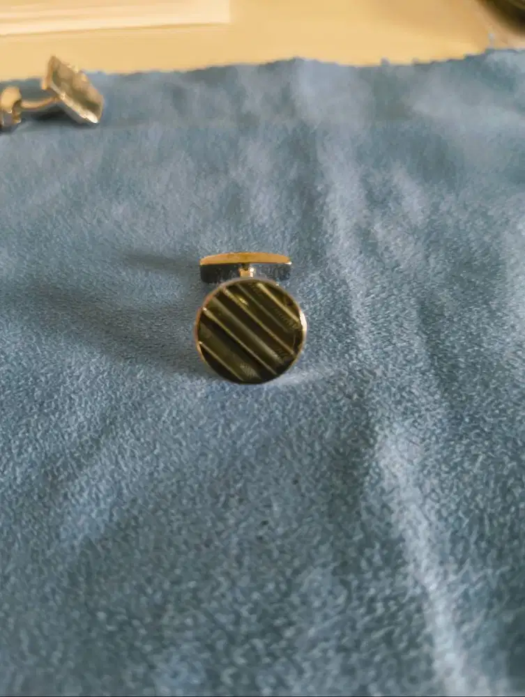 Paket 3 Pasang Manset Kemeja Hugo Boss Original Cufflinks Premium