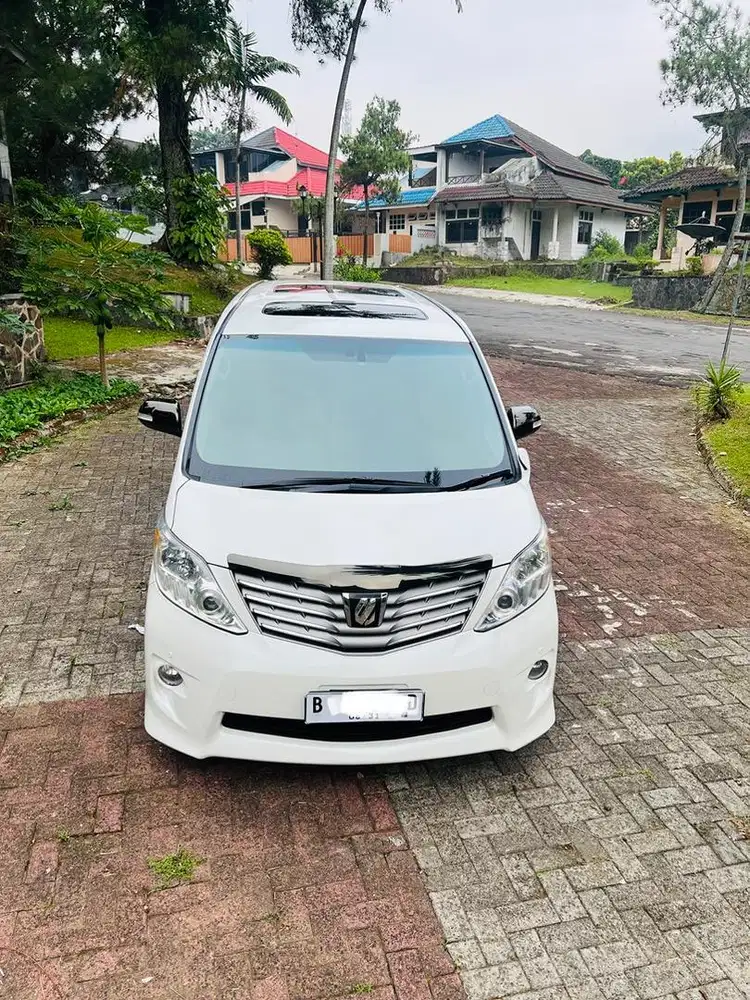 Alphard SC 2.4 Type Tertinggi Sporty Simpanan