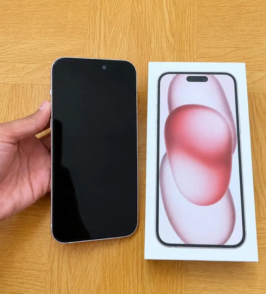 Jual Iphone 15 plus 128gb Ibox Pink