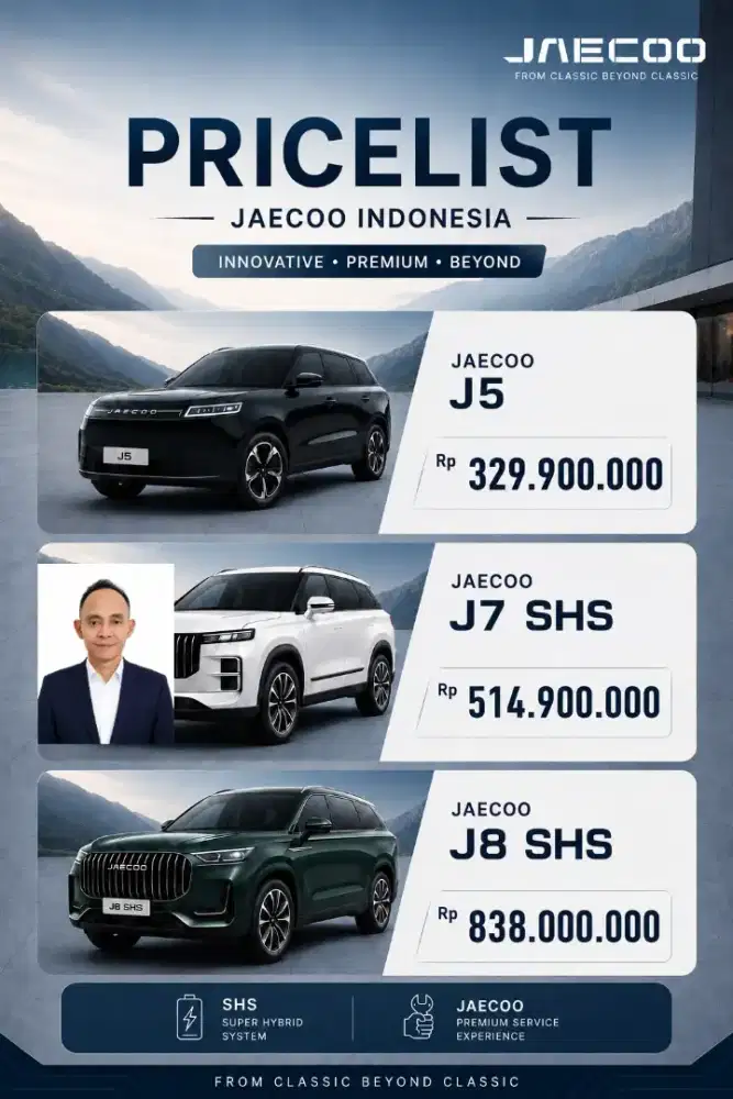 Promo Jaecoo J5