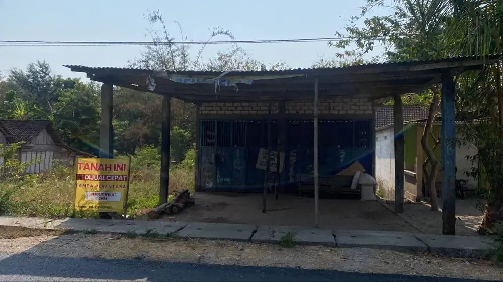 [JUAL CEPAT] Tanah Pinggir Jalan Raya Purwosari Bojonegoro 630 m2