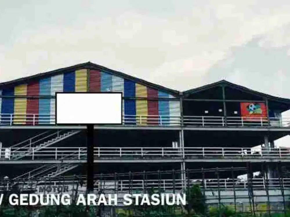Dijual Cepat Gedung Parkir Cocok Untuk Perkantoran, Gudang dll Di Depan Stasiun Depok