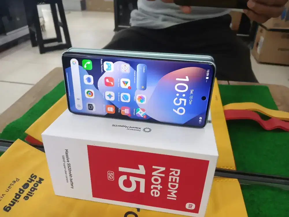 Redmi Note 15 5G Ram 6/128 gb 3bln pake mulus no minus lengkap