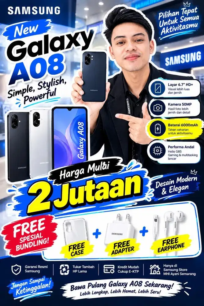 Galaxy A08 4/64 4/128