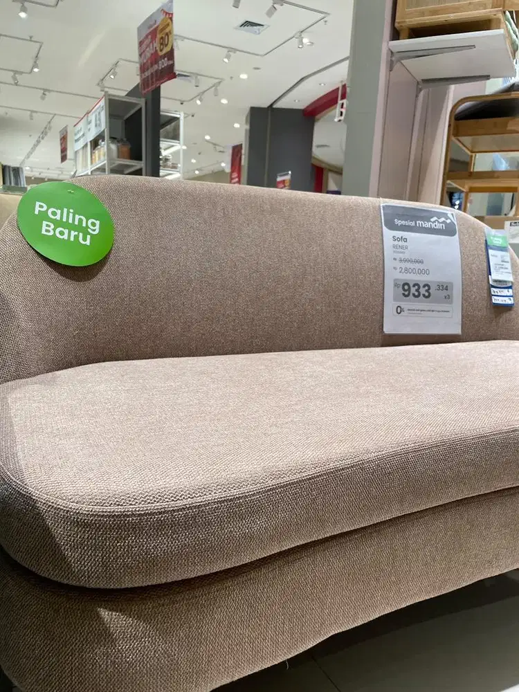 JUAL MURAH SOFA 2 SEATER