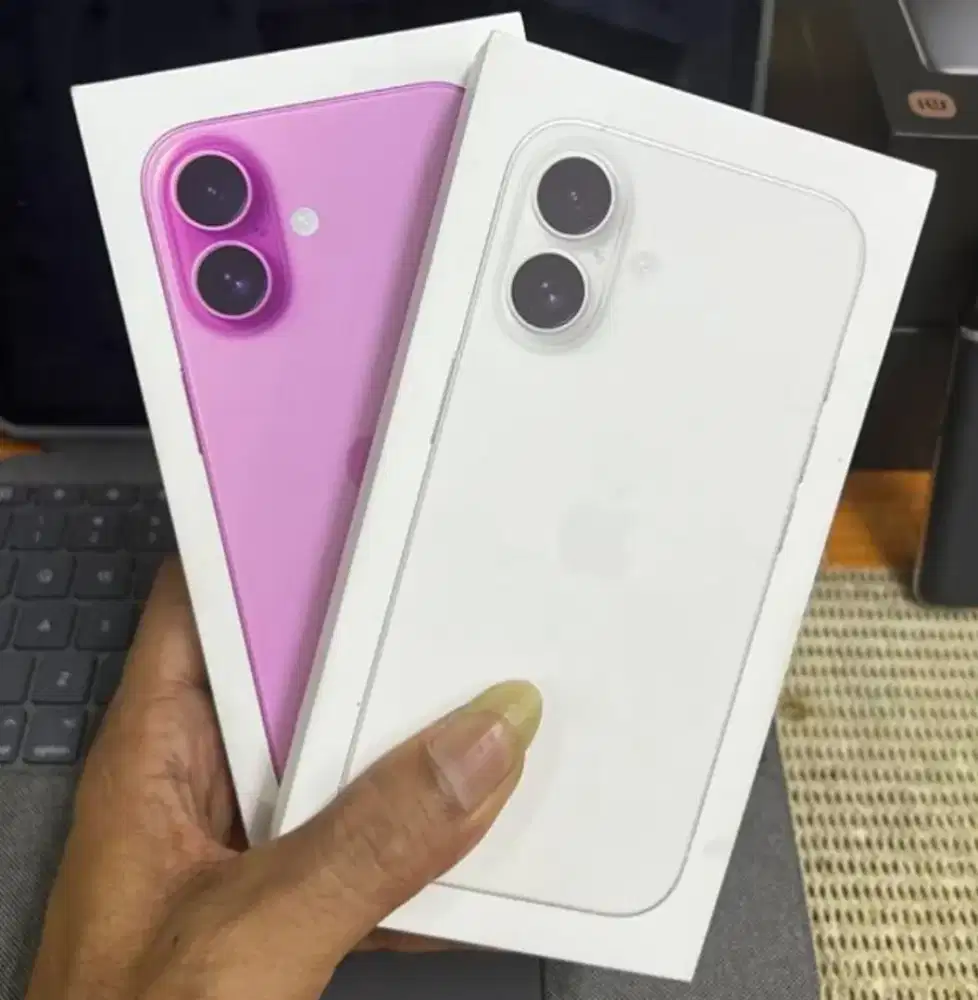 Iphone 16 128GB White Pink BNIB Garansi Resmi Indonesia