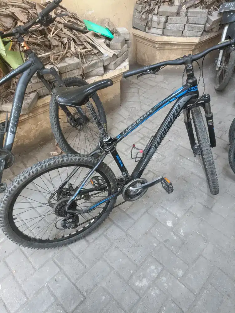 Sepeda Gunung MTB Turanza Hitam Biru