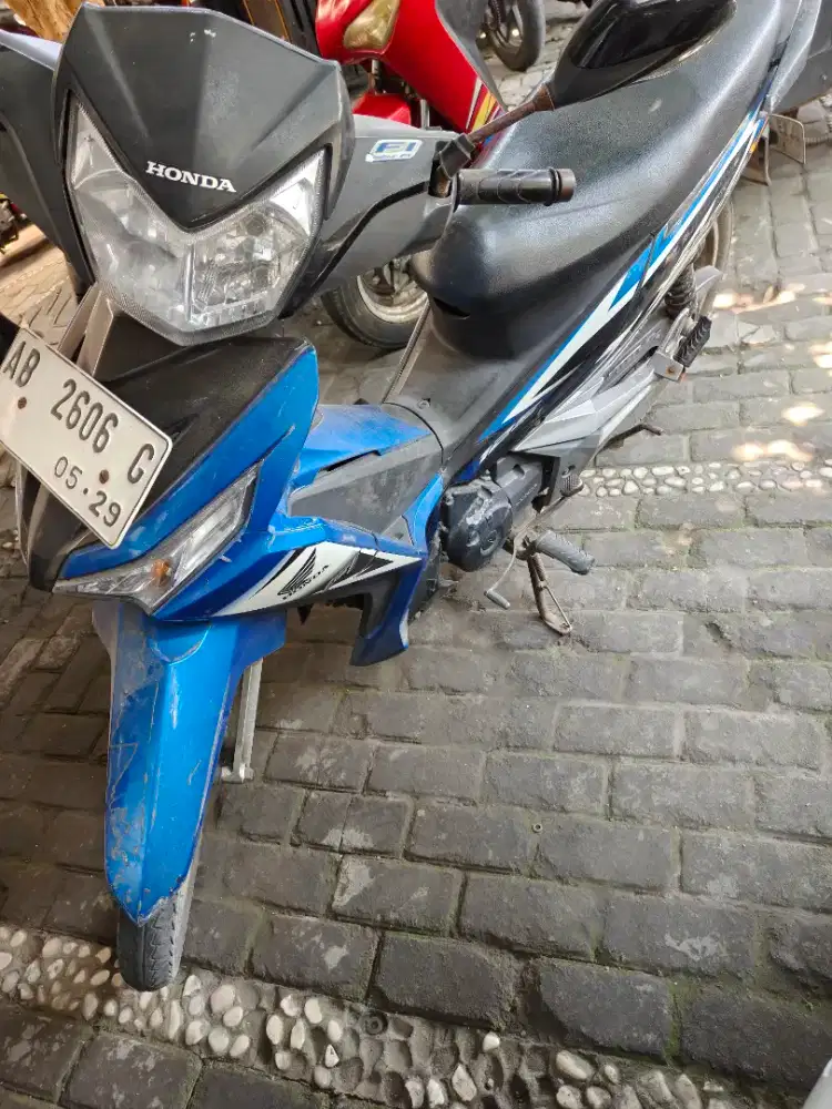 Supra 125 THN 2014 plat AB Bantul